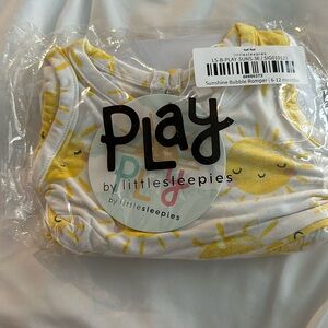 Little Sleepies Sunshine bubble romper 6-12m